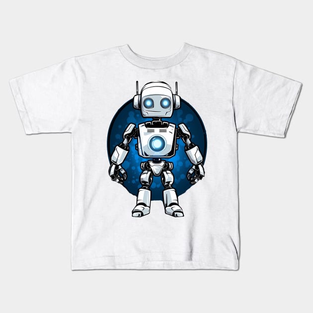 Gentle Guardian: Illuminating Hope Kids T-Shirt by Toonstruction